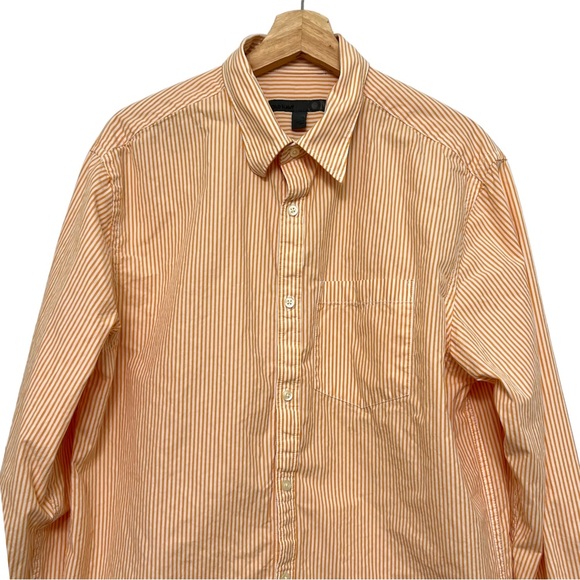 Old Navy Long Sleeve Button Up Stripped Shirt Men's Size Large - Picture 3 of 7